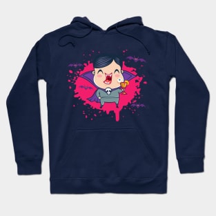 Cute vampire in kawaii style Hoodie